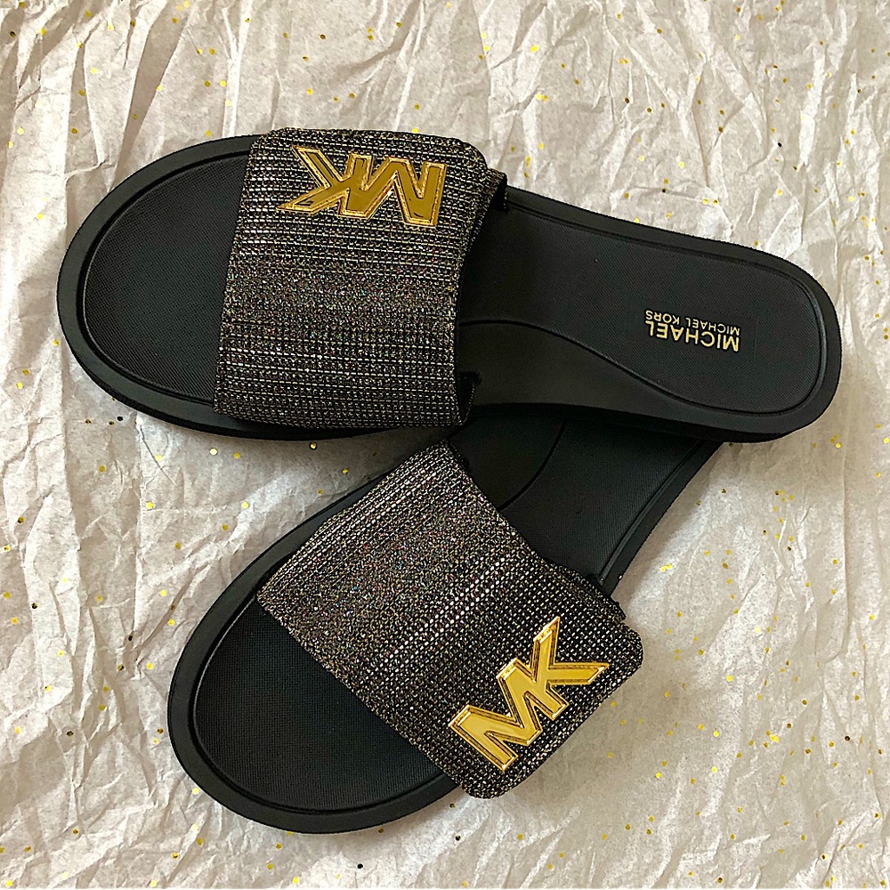Michael Kors slip on sandals